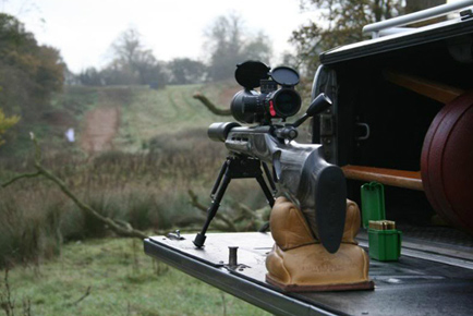 .223 Ack Imp, shooting 30gr Berger HP @4450+ fps