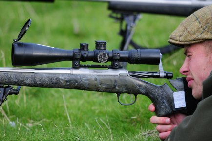 Scott Armstrong behind our UK Gunworks Swede Improved.